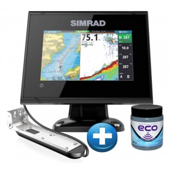 Simrad Echo/GPS GO9 XSE sa Totalscan Sondom + BESPLATNO Marlin Eco Antifouling